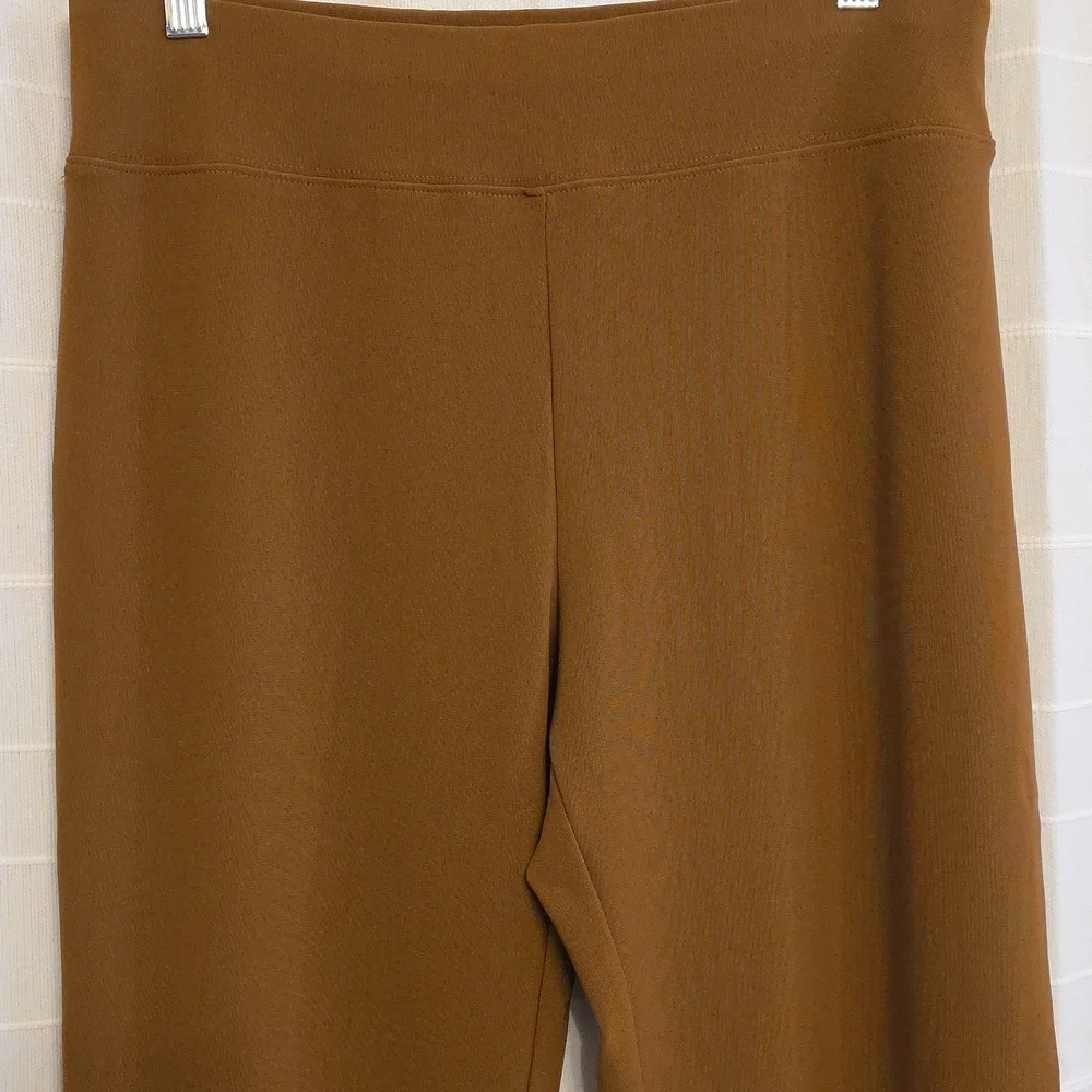 Boston Proper Brown Stretchy Travelers Pants. Size Medium/Large. - Picture 3 of 6